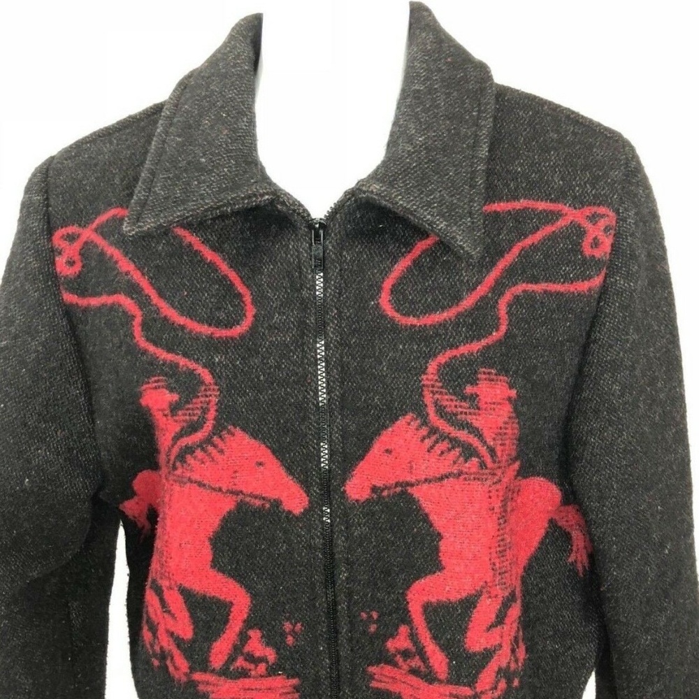 Wooded River Wool Western Cowboy Puter Jacket S